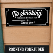Rökning förbjuden