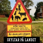 Skyltar på landet
