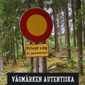 Vägmärken autentiska