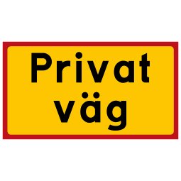 Privat väg enskild väg