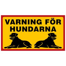 varning för hunden akta hund inbrott tjuv hundarna rottweiler vakthund vakthundar siluett
