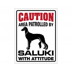 saluki hundskylt dogsign