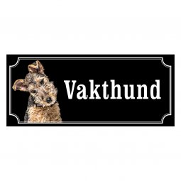 Lakelandterrier - hundskylt