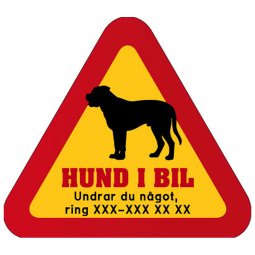 hunddekal Cane Corso dekal med hund och telefonnummer mobilnummer dekal klistermärke rottweiler hund