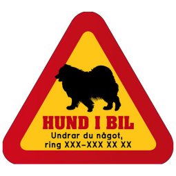 hunddekal dekal med hund och telefonnummer mobilnummer klistermärke Jämthund Lapphund Samojedhund Samojed Tysk spets