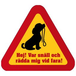 hunddekal hund dekal klistermärke att sätta på bilen rädda mig tax valp