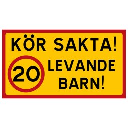 Kör sakta akta barnen barn levande 20 akta oss