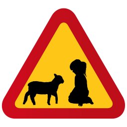 varningsskylt P856607 får och lamm får fårfarm i hagen varna för baggen varningsskylt happy print egen varningsskylt flicka bagg