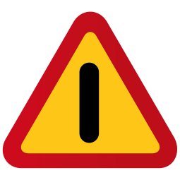A40 Varning för annan fara P928677 vägmärke trafikmärke roliga skyltar motiv