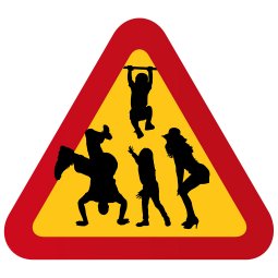 Tokig familj pojke och flicka rolig busig