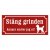 Stäng grinden – Pudel (olika storlekar och färger)