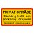 Privat område / obehörig trafik & parkering förbjuden