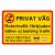 Privat väg - motortrafik förbjuden
