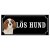 Cavalier charles brun/vit hundskylt gammaldags stil emaljskylt hund