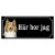 Shetland sheepdog brun/vit gammaldags stil emaljskylt hund