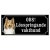 Shetland sheepdog brun/vit gammaldags stil emaljskylt hund