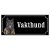 Belgisk vallhund malinois hundskylt gammaldags stil emaljskylt hund