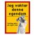 Röd/gul hundskylt, Schnauzer hundskyltar, hundskyltar
