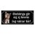 Yorkshireterrier black and tan gammaldags stil emaljskylt hund