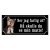 Yorkshireterrier black and tan gammaldags stil emaljskylt hund