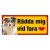Röd/gul hundskylt, Collie långhårig hundskyltar, hundskyltar