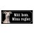 Whippet fawn, hundskylt, skylt hund,