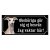 Whippet fawn, hundskylt, skylt hund,