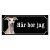 Whippet fawn, hundskylt, skylt hund,