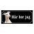 Whippet fawn ljus, hundskylt, skylt hund,