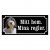 Petit basset griffon vendeen - hundskylt