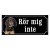 Black and tan coonhound gammaldags stil emaljskylt hund