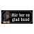 Black and tan coonhound gammaldags stil emaljskylt hund