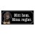 Black and tan coonhound gammaldags stil emaljskylt hund