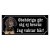 Black and tan coonhound gammaldags stil emaljskylt hund