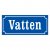 Skylt till vatten, gammaldags stil