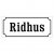 Skylt ridhus stall