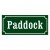 Skylt paddock stall