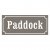 Skylt paddock stall
