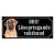 Bullmastiff gammaldags stil emaljskylt hund