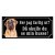 Bullmastiff gammaldags stil emaljskylt hund