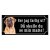 Bullmastiff gammaldags stil emaljskylt hund