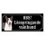 Bullterrier gammaldags stil emaljskylt hund
