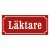 Skylt läktare stall