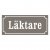 Skylt läktare stall
