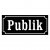 Skylt publik stall