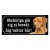 Rhodesian ridgeback gammaldags stil emaljskylt hund