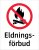skylt eldningsförbud enligt standard iso