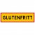 Gluten glutenfritt utan gluten skylt special kost skylt för mat