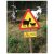 varningsskylt gubbe och get getbonde present till någon som har getter
bagge i hagen varna för baggen varningsskylt varningssky