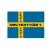 Svensk flagga med egen text till exempel svensk mästare